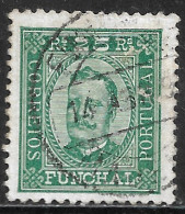 Funchal – 1892 King Carlos 25 Réis Used Stamp - Funchal