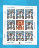 2000  EUROPA CEPT KOSOVO SERBIA SRBIJA CHILDREN KINDER ACTION JETZ KAUFEN INTERESSANT MNH - 2000