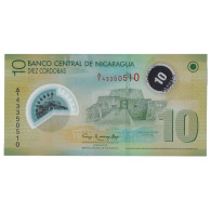 Billet, Nicaragua, 10 Cordobas, 2007, KM:201, NEUF - Nicaragua