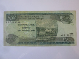 Ethiopia 100 Birr 1992-2000 See Pictures - Etiopía