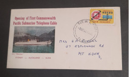 Opening Of First Commonwealth  Pacific Submarine Telephone Cable - Covers & Documents