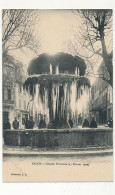 CPA - SALON (B Du R) - Grande Fontaine (23 Février 1909) - Salon De Provence