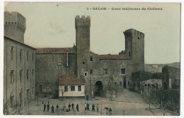 CPA - SALON (B Du R) - Cour Intérieure Du Château - Salon De Provence