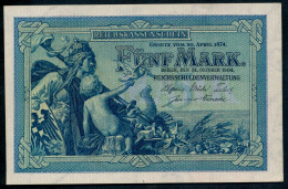 Pick8b - 5 Mark 1904  Ro 22b  7 Chiffres ** UNC  NEUF ** - 5 Mark