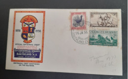 Southland Centennial  1856-1956 Souvenir Cover - Lettres & Documents