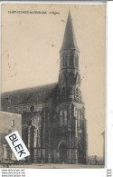 87 : Haute Vienne : St Sulpice Les Feuilles : L ' Eglise . - Saint Sulpice Les Feuilles