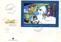 714382 MNH ARGENTINA 1997 70 ANIVERSARIO AEROPOSTA ARGENTINA - Unused Stamps