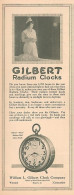 Gilbert Radium Clocks 1920 Réveil - Advertising (Photo) - Oggetti