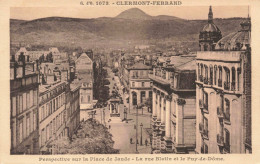 FRANCE - Clermont-Ferrand - Perspective Sur La Place De Jaude - Carte Postale Ancienne - Clermont Ferrand