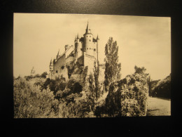 SEGOVIA El Alcazar Castle Postcard SPAIN - Segovia