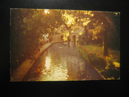 SAN ANTONIO Texas River Boating Postcard USA - San Antonio