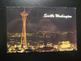 SEATTLE Washington Cancel PORTLAND 1969 To Sweden Postcard USA - Seattle