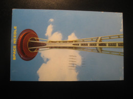 SEATTLE Washington Space Needle Cancel ENUMCLAW 1965 To Sweden Postcard USA - Seattle