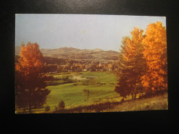 STOWE Vermont Church Sterling Range Mt. Mansfield Postcard USA - Otros & Sin Clasificación