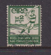 IRELAND - 1934  Hurler  2d  Used As Scan - Used Stamps