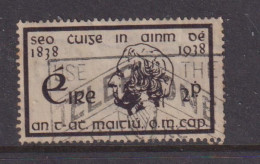 IRELAND - 1938  Temperence Crusade  2d  Used As Scan - Gebruikt