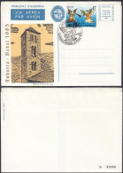 Andorre 1985-Andorre  Espagnole-Entier Postal Sur Lettre Par Avion De "La Vegueria Episcopal".... (EB) DC-12081 - Used Stamps