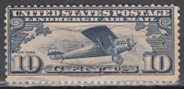 UNITED STATES   SCOTT NO  C10   USED    YEAR 1927 - 1a. 1918-1940 Gebraucht