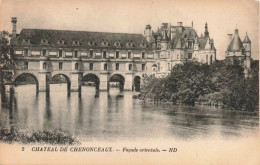 FRANCE - Château De Chenonceaux - Façade Orientale - Carte Postale Ancienne - Chenonceaux