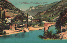 FRANCE - Les Gorges Du Tarn - Pont De La Meuse Et Grand Hotel Du Rozier - LL - Colorisé - Carte Postale Ancienne - Gorges Du Tarn