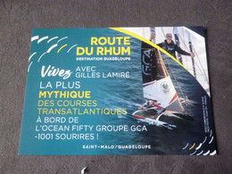 Route Du Rhum Avec GILLES LAMIRE Bateau Voile Saint Malo Guadeloupe 2022 Course Transatlantique - Sailing