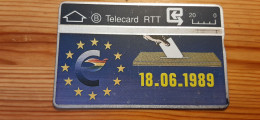 Phonecard Belgium 904D - European Union 17.000 Ex. - Sans Puce