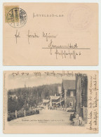 Hohe Rinne Local Post Hungary Now Romania Out-of-seson October 1903 Postcard With Special Cancellation Of The Resort - Siebenbürgen (Transsylvanien)