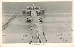 BELGIQUE - Blankenberge  - Pier - Carte Postale Ancienne - De Panne