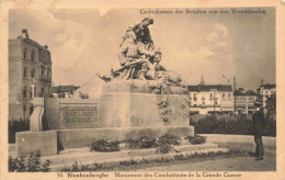 BELGIQUE - Blankenberghe  - Monument Des Combattants De La Grande Guerre - Carte Postale Ancienne - Blankenberge