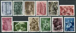 YUGOSLAVIA 1956 Art Used.  Michel 776-87 - Used Stamps