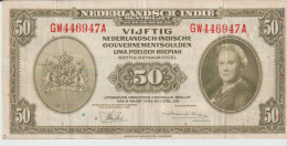 NETHERLANDS INDIES 50 Gulden 1943 - Otros & Sin Clasificación