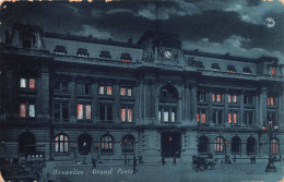 BELGIQUE - Bruxelles - Grand'poste - Carte Postale Ancienne - Plazas