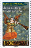 French Andorra 2022.  Angel In The Chapel Of San Bartomeu - Nuovi