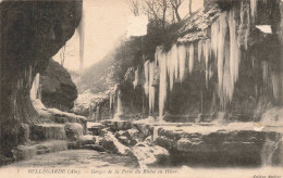 FRANCE - Bellegarde (Ain) - Gorges De La Perte Du Rhône En Hiver - Carte Postale Ancienne - Bellegarde-sur-Valserine