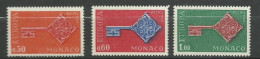 Monaco Europa 1968 N° 749 à 751  X  6      Neufs   * * B/ TB        Voir Scans          Soldes ! ! ! - 1968