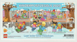 Nederland 2023 POSTZEGELVEL Kinderpostzegels LEGO (NL) - Non Classés