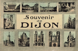 Dijon * Souvenir De La Commune * Cpa Multivues - Dijon