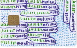 PIAF De LILLE Date 11.2001    15euros    1000ex - PIAF Parking Cards