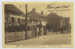 Champagne Sur Oise - Le Café De La Gare - Champagne Sur Oise