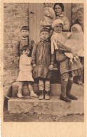 BELGIQUE - Banneux - La Maman Beco Entourée De Ses Sept Enfants - Carte Postale Ancienne - Sprimont