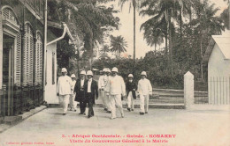 GUINEE FRANCAISE _S23552_ Konakry - Visite Du Gouverneur Général à La Mairie - Afrique Occidentale - Guinée Française