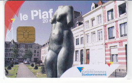 PIAF De VALENCIENNES  20euros Date 03.2010      500ex - PIAF Parking Cards