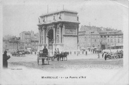 Marseille * Place Et La Porte D'aix * Attelage - Canebière, Stadtzentrum