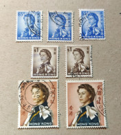 HONG-KONG 1962-1967 - Elizabeth II - 3 Values, Used - Used Stamps