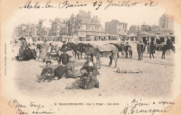 Malo Les Bains * Sur La Plage , Les ânes - Malo Les Bains