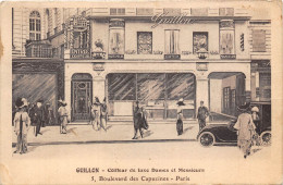 PARIS-75002- GUILLON - COIFFEUR DE LUXE DAMES ET MESSIEURS 5 BLD DES CAPUCINES - Distrito: 02