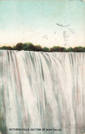 [-10%] Zambie - Les Chutes Victoria - Colorisé - Carte Postale Ancienne - Zambia