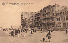 BELGIQUE - Blankenberghe - La Digue Côté Du Pier - Animé - Carte Postale Ancienne - Blankenberge