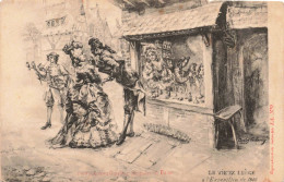 ARTS - Peintures Et Tableaux - Perruquières Oiseleur Seigneur Et Dame - Carte Postale Ancienne - Paintings