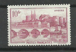 France  N° 500   Angers  Mauve         Neuf ( * )    B/TB    Voir Scans  Soldé  ! ! ! - Neufs